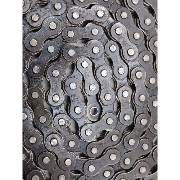 Lot #2 - VINTAGE SACHS-SEDIS 106 LINK CHAIN MADE IN FRANCE AND STEEL BLACK COLOR - Picture 7 of 13